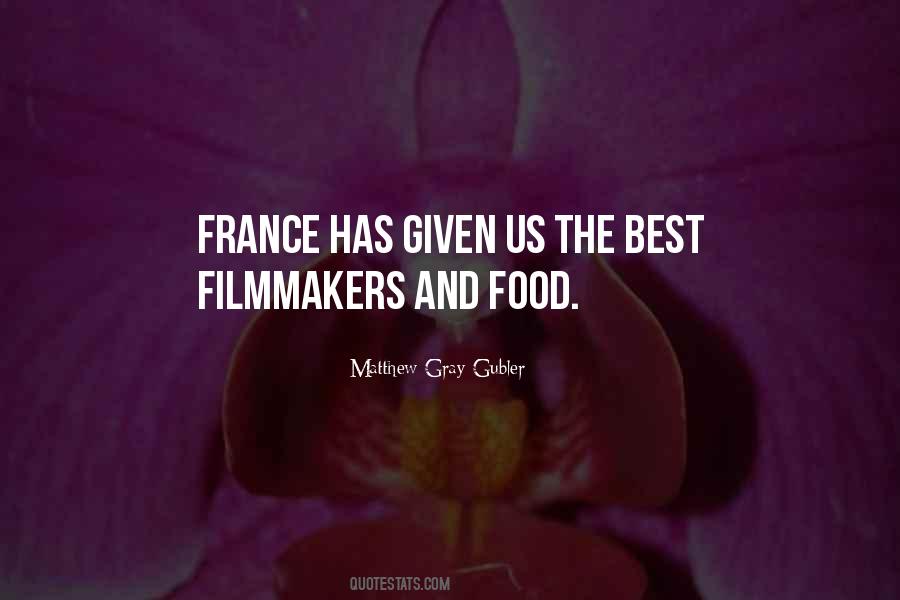 Quotes About France And Food #1702222