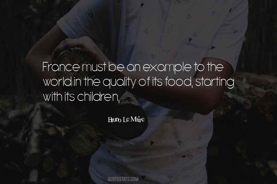 Quotes About France And Food #217828