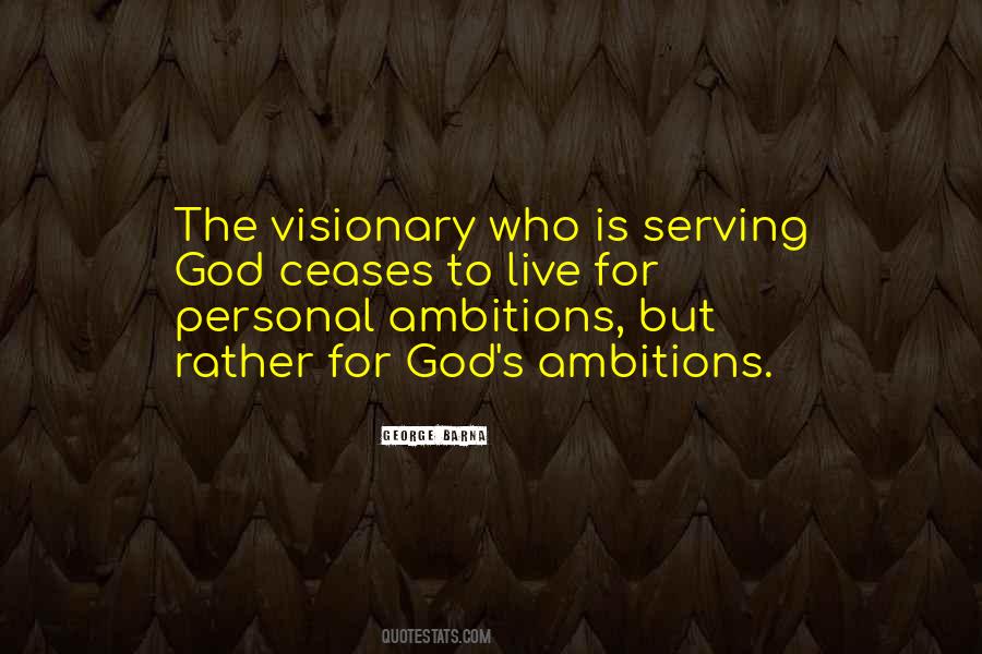 Quotes About Visionary #1280554