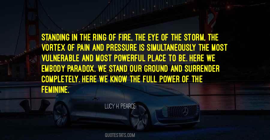 In The Eye Of The Storm Quotes #1435716