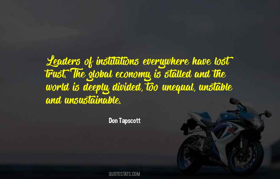 Quotes About Economy #1779564