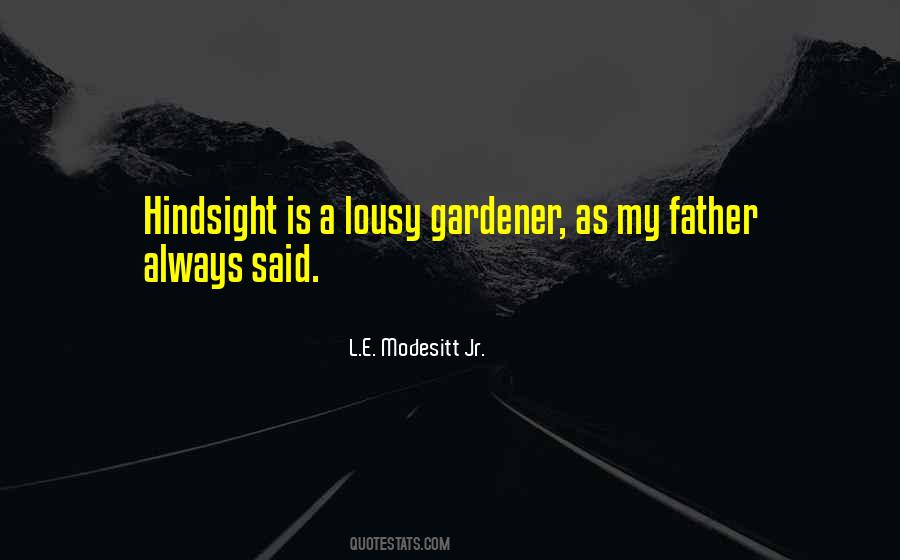 Quotes About Hindsight #1068499