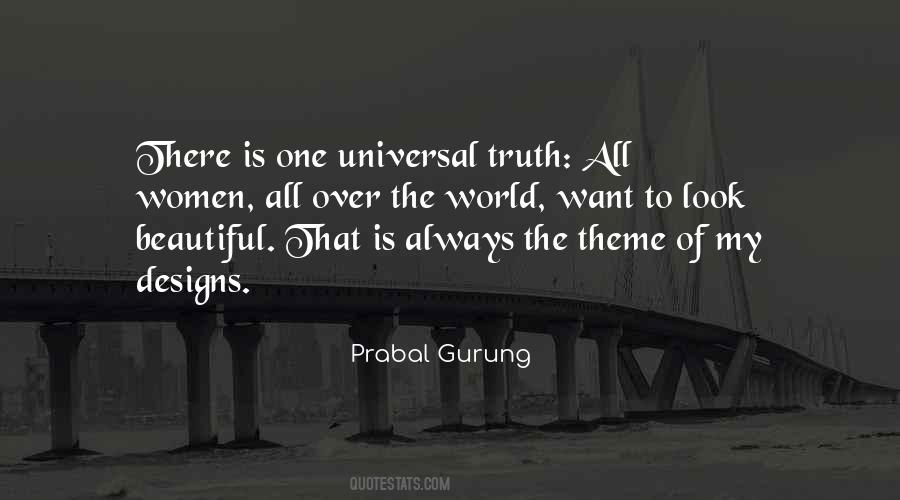 Quotes About Universal Truth #1527324