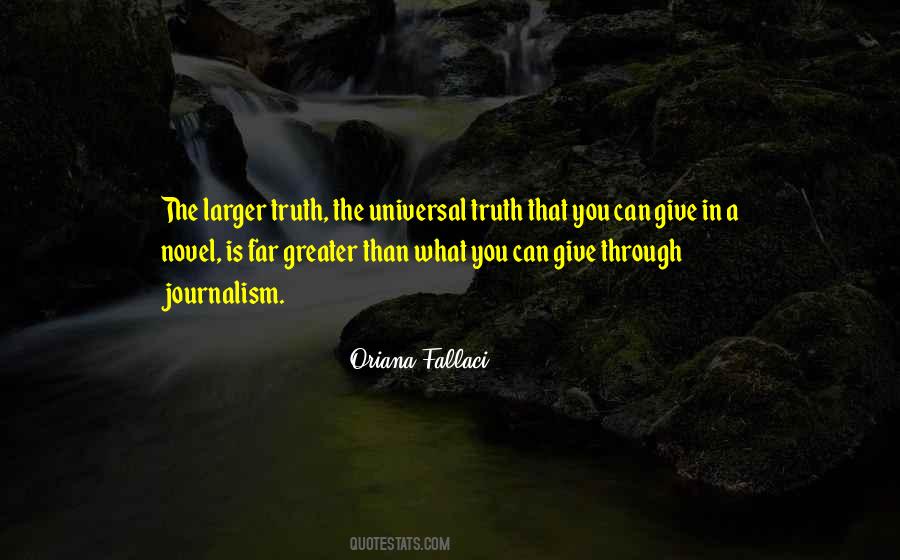 Quotes About Universal Truth #325983