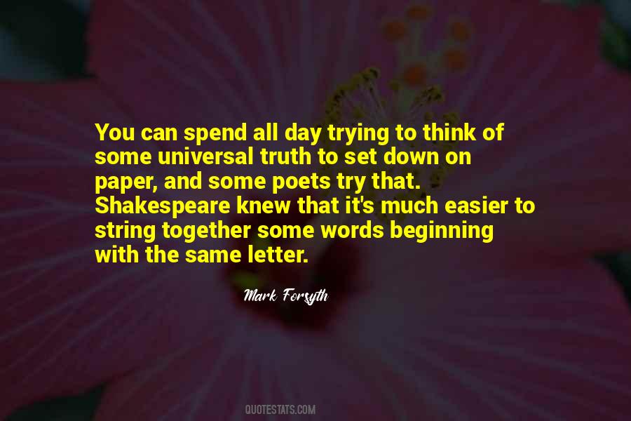 Quotes About Universal Truth #641071