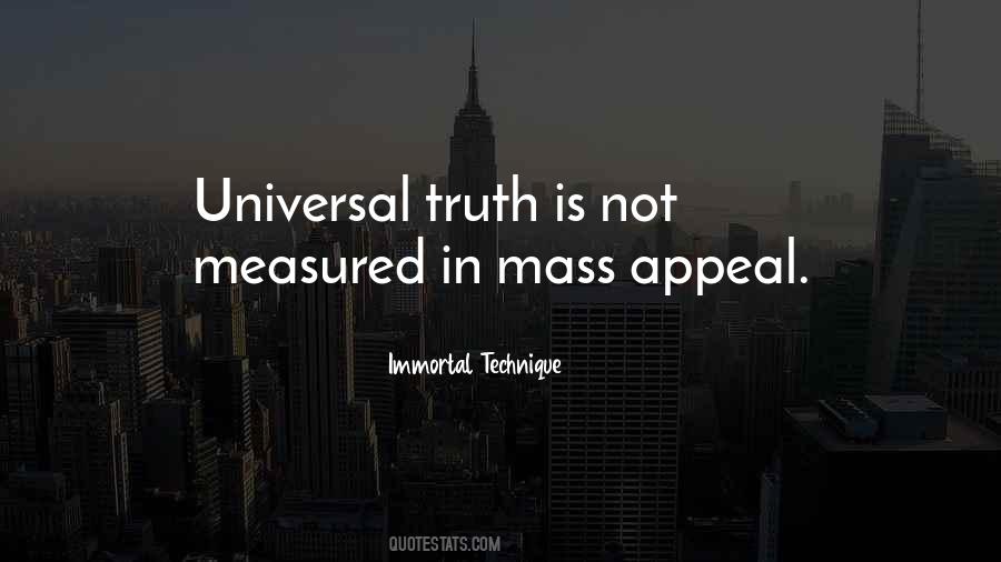 Quotes About Universal Truth #86668