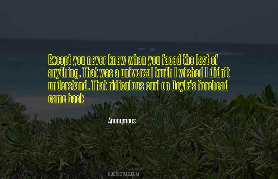 Quotes About Universal Truth #876479