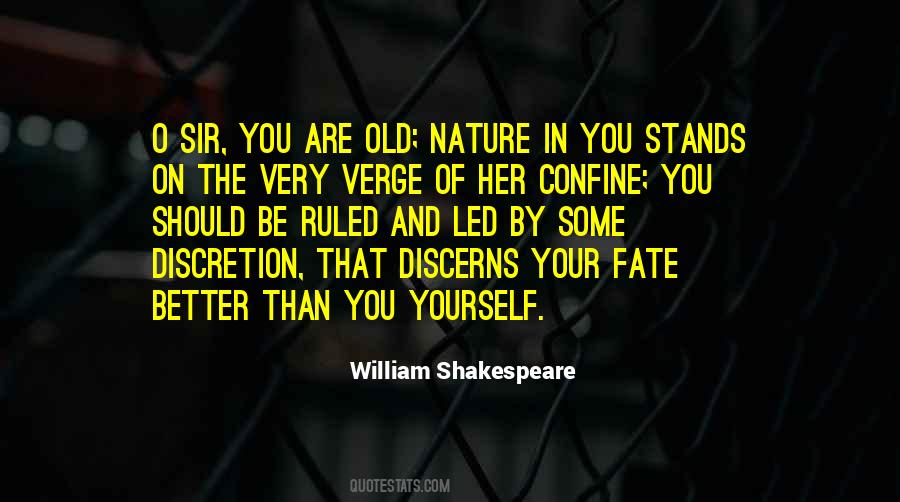 Quotes About Old Age Shakespeare #497455