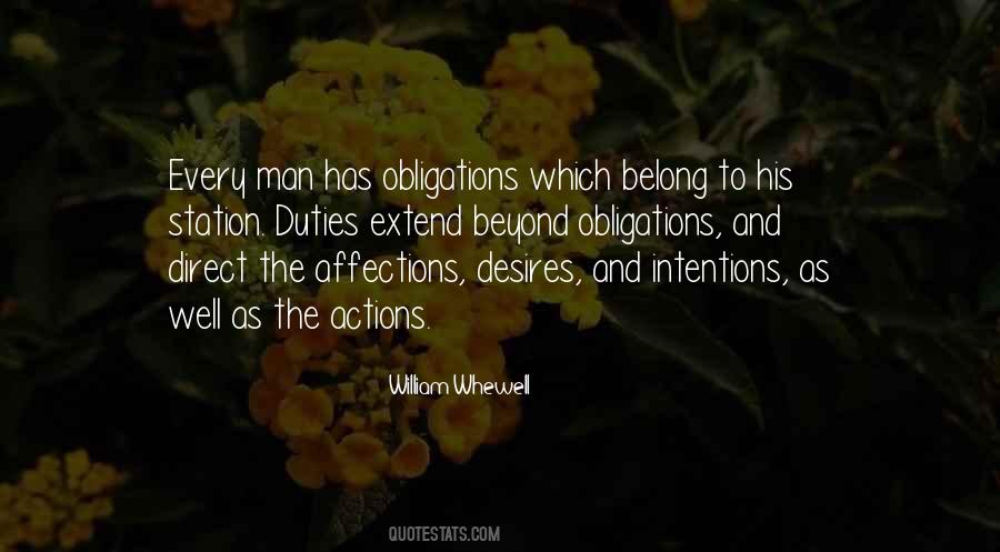 Quotes About Obligations #1083373