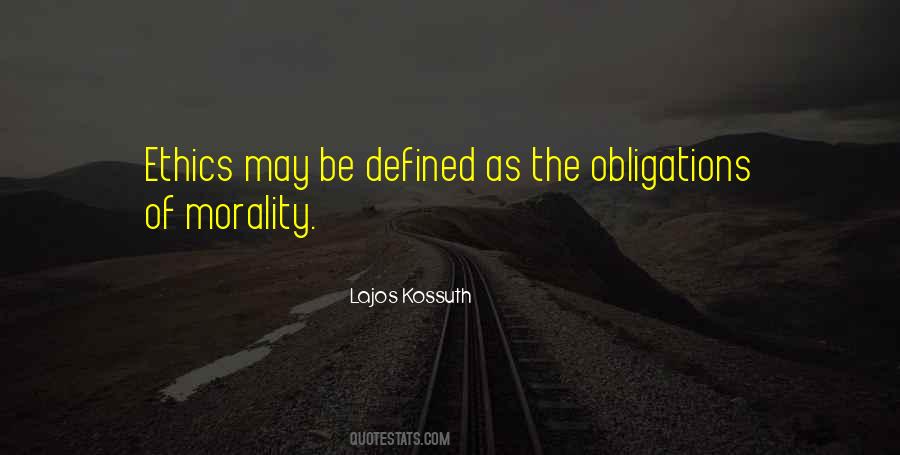 Quotes About Obligations #1280472