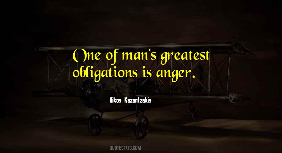 Quotes About Obligations #1376608