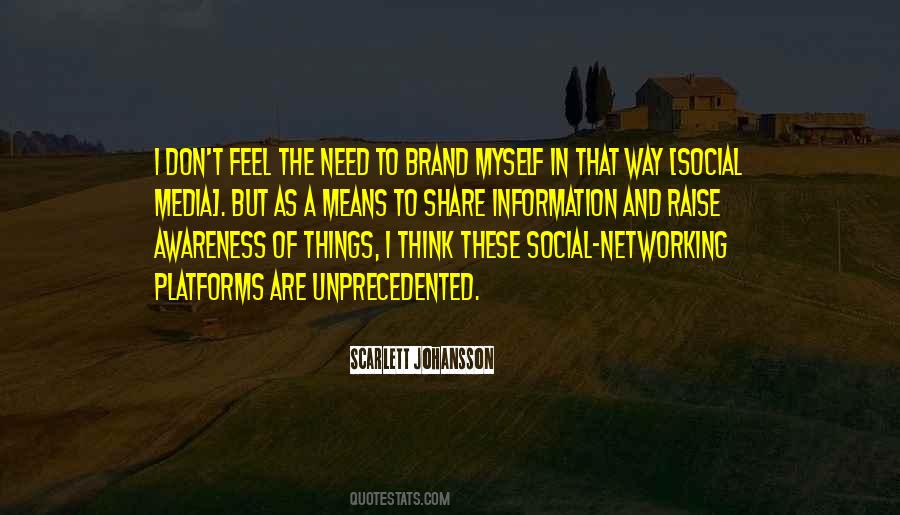 Quotes About Social Media Networking #1021622