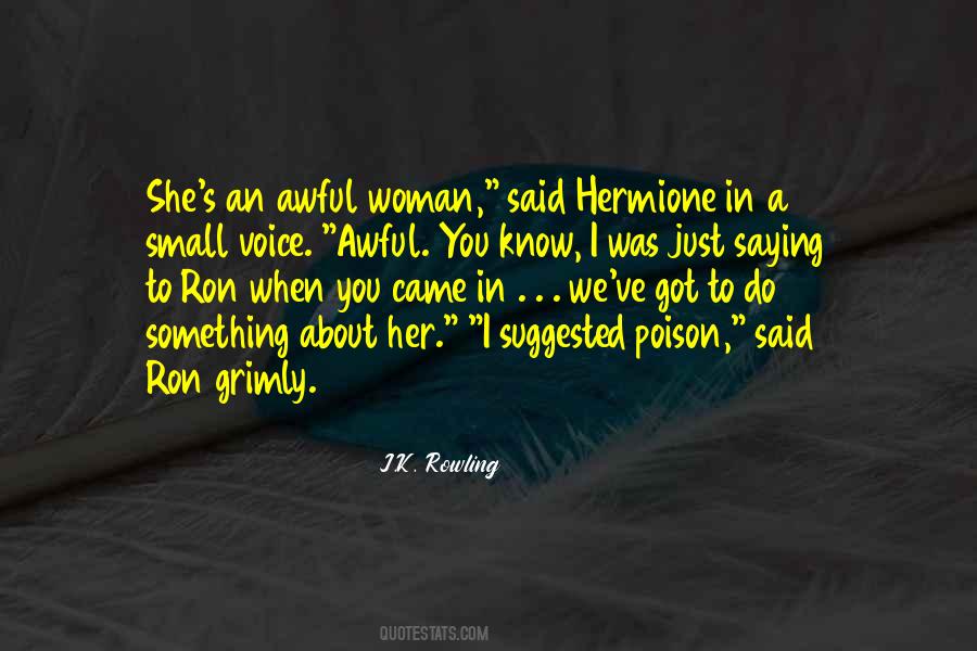 Quotes About Hermione #444168