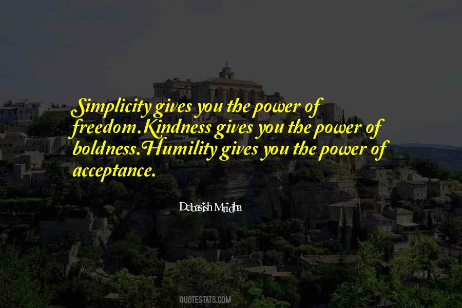 Quotes About Humility And Simplicity #1134794