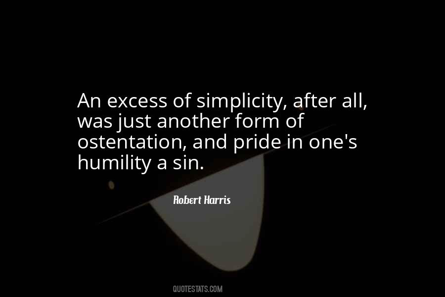 Quotes About Humility And Simplicity #1746213