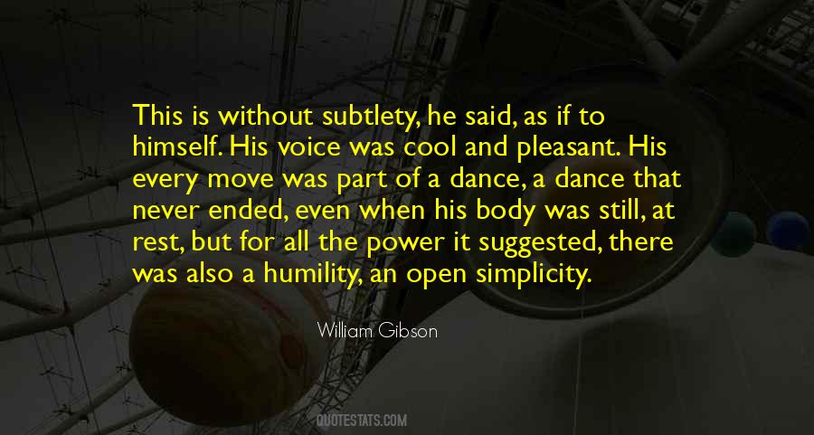 Quotes About Humility And Simplicity #62154