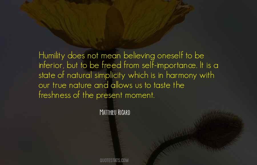 Quotes About Humility And Simplicity #797906
