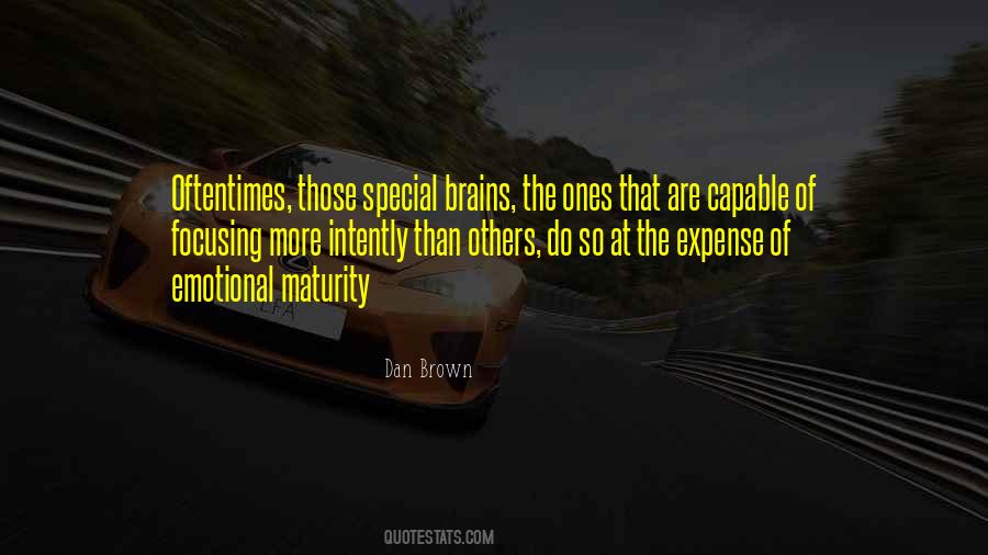 Expense Of Others Quotes #1220931