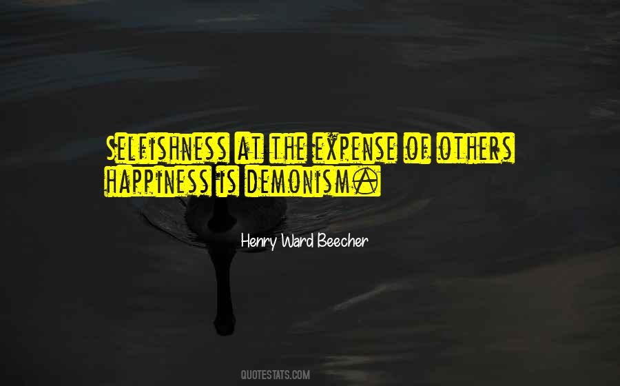 Expense Of Others Quotes #125881