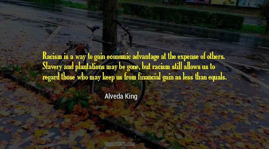 Expense Of Others Quotes #1667715