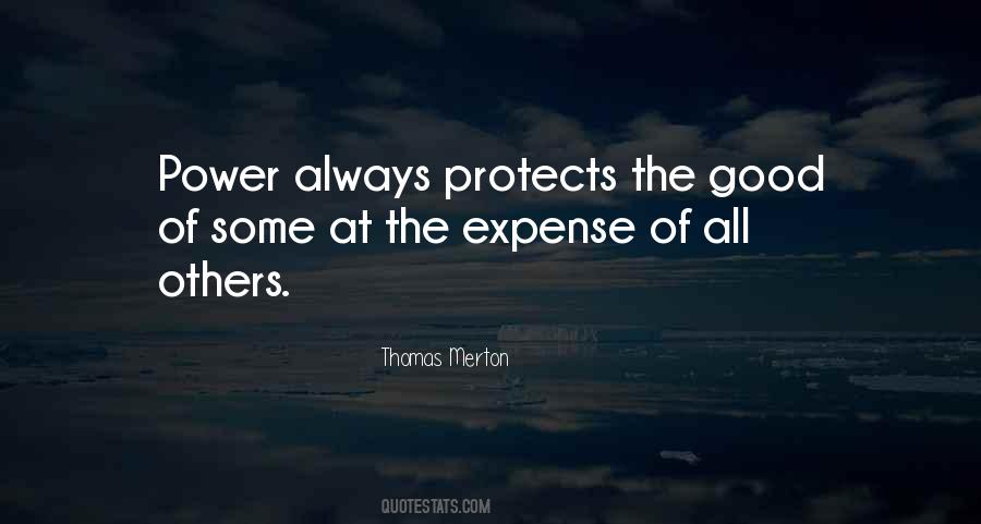 Expense Of Others Quotes #1735176