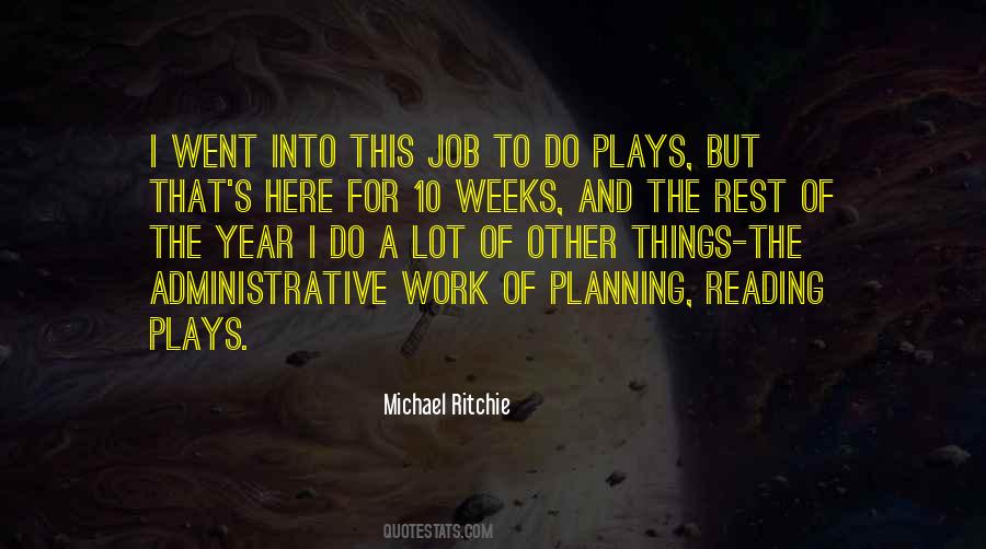 Quotes About Planning Your Work #1078349