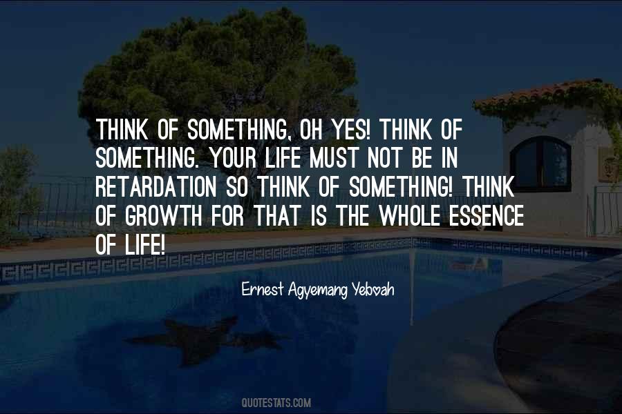 Think Of Something Quotes #375708