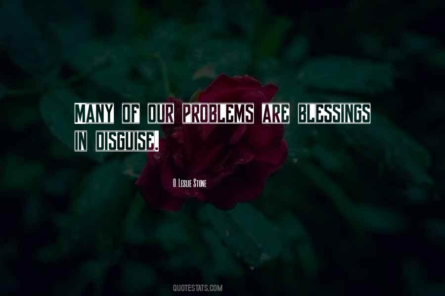 Quotes About Blessing In Disguise #1200260