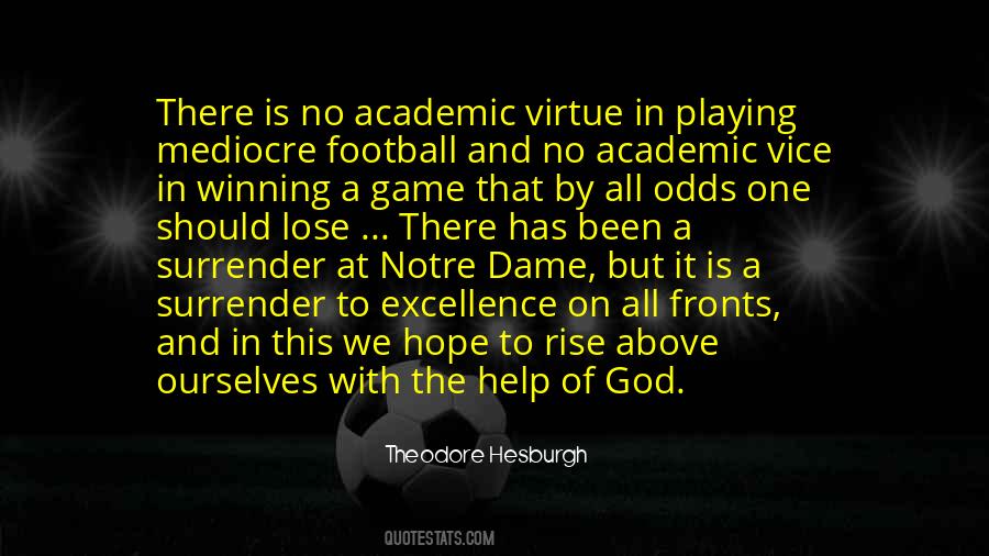 Quotes About Notre Dame #1168916