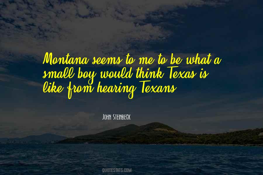 Quotes About Montana #1487603
