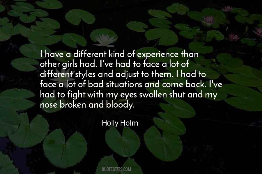 Bloody Nose Quotes #790174