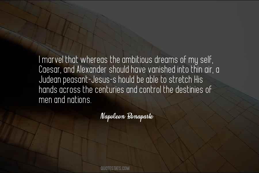 Ambitious Dreams Quotes #1096344