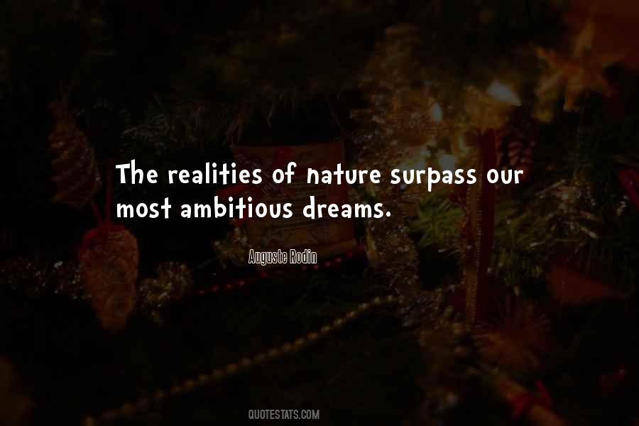 Ambitious Dreams Quotes #519268