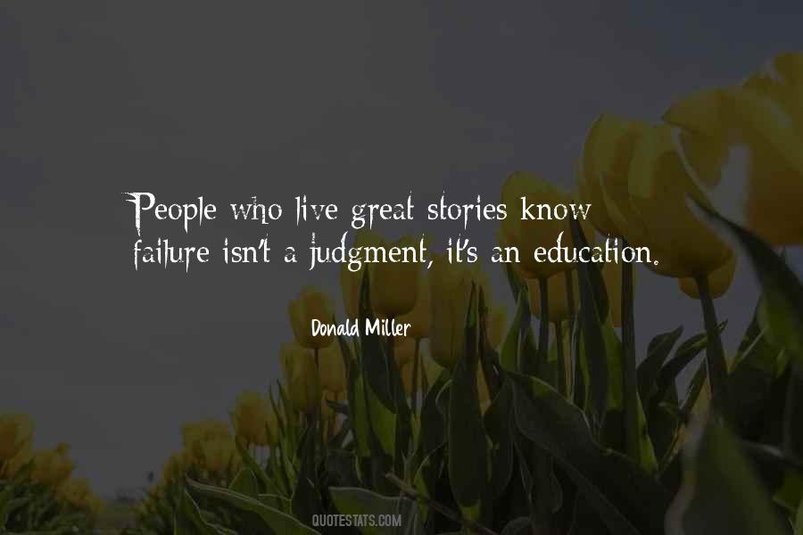 Quotes About People's Stories #263162