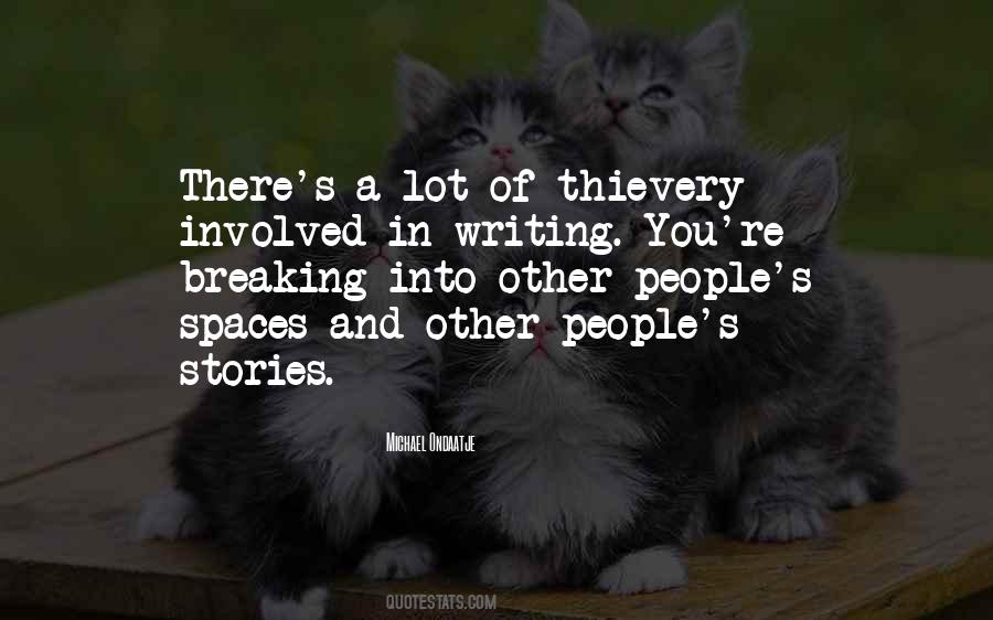 Quotes About People's Stories #499126