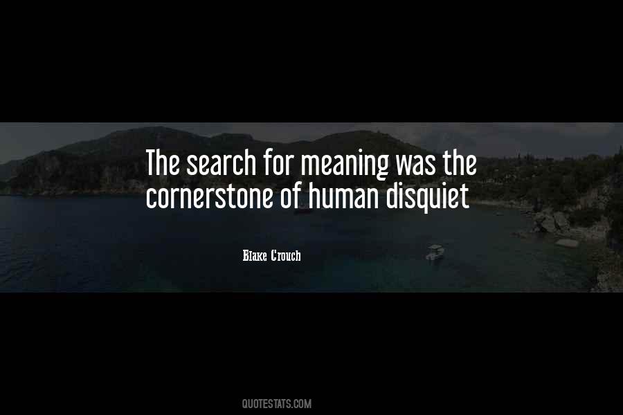 Quotes About The Search For Meaning #475311