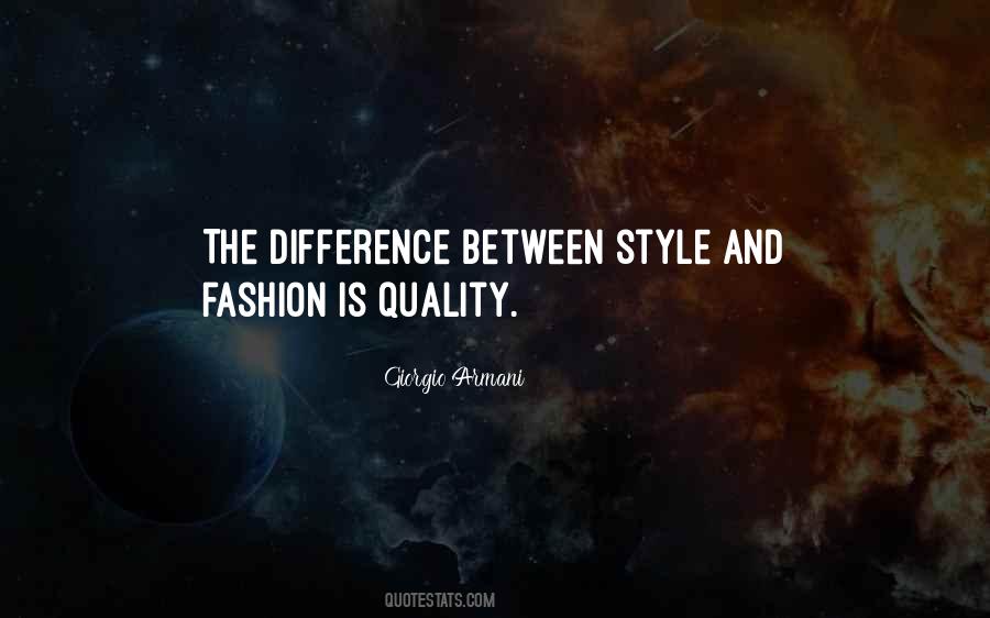 Quotes About Fashion Style #333471