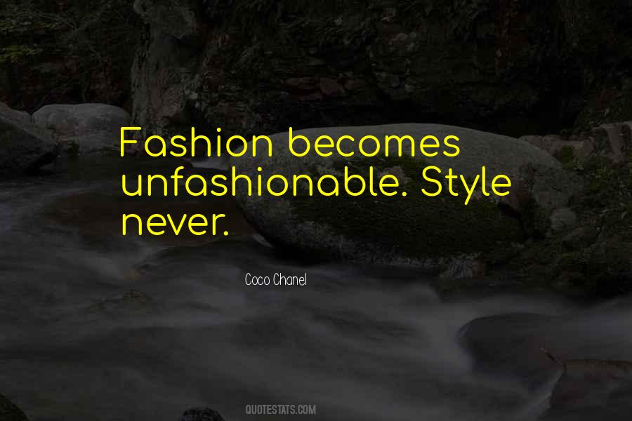 Quotes About Fashion Style #522858