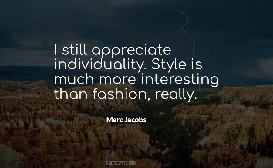 Quotes About Fashion Style #648227