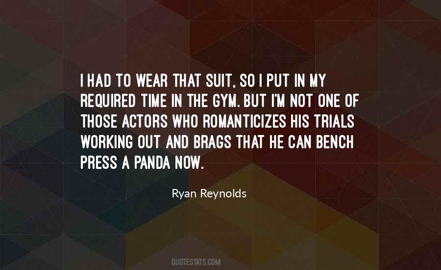 Quotes About Working Out At The Gym #260550