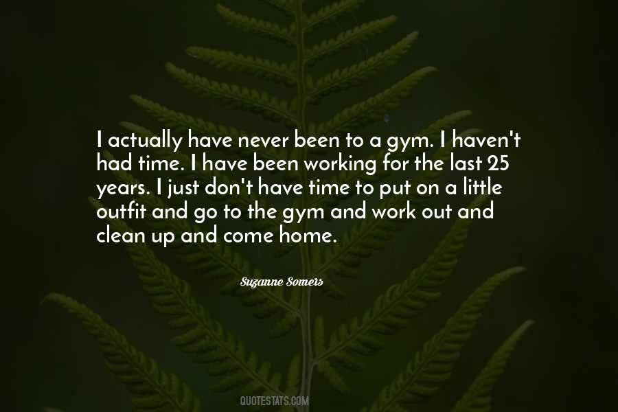 Quotes About Working Out At The Gym #799814