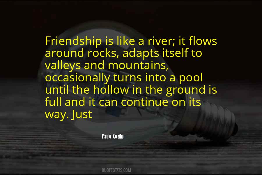 Quotes About A River #1117355