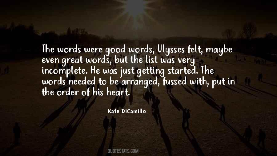 Quotes About Ulysses #259301