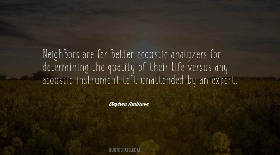 Quotes About Acoustics #691282