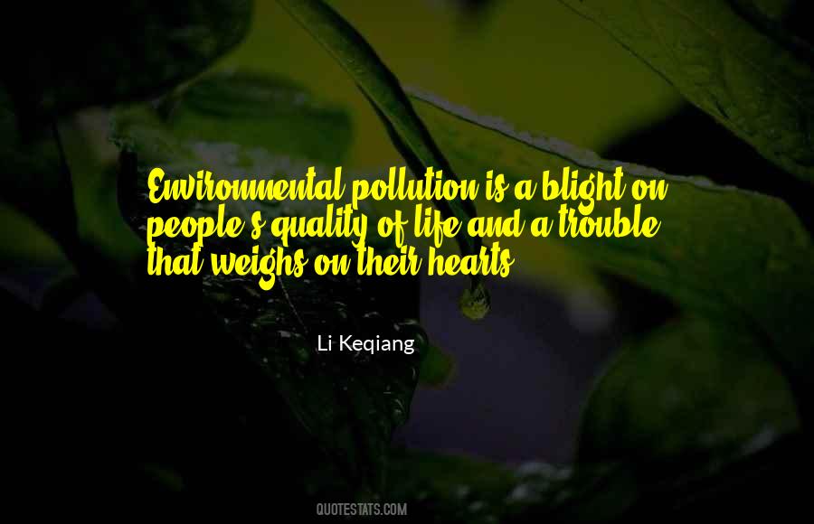 Quotes About Pollution #1428797