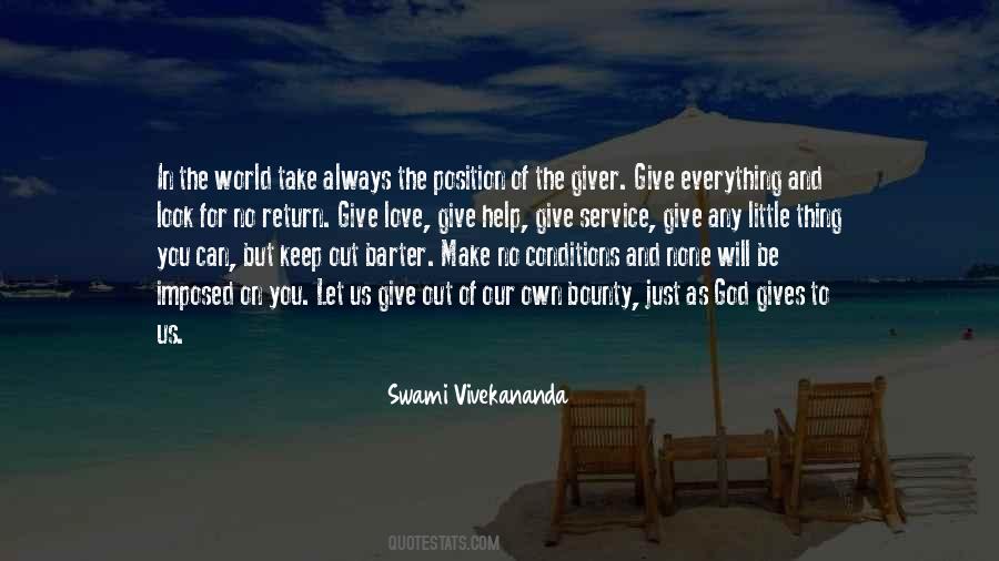 Quotes About Giving Everything #809