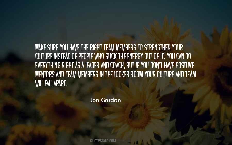 Quotes About Members Of A Team #215602