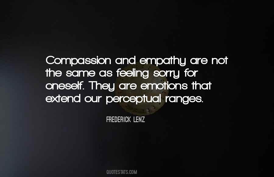 Quotes About Feeling And Emotions #1319772
