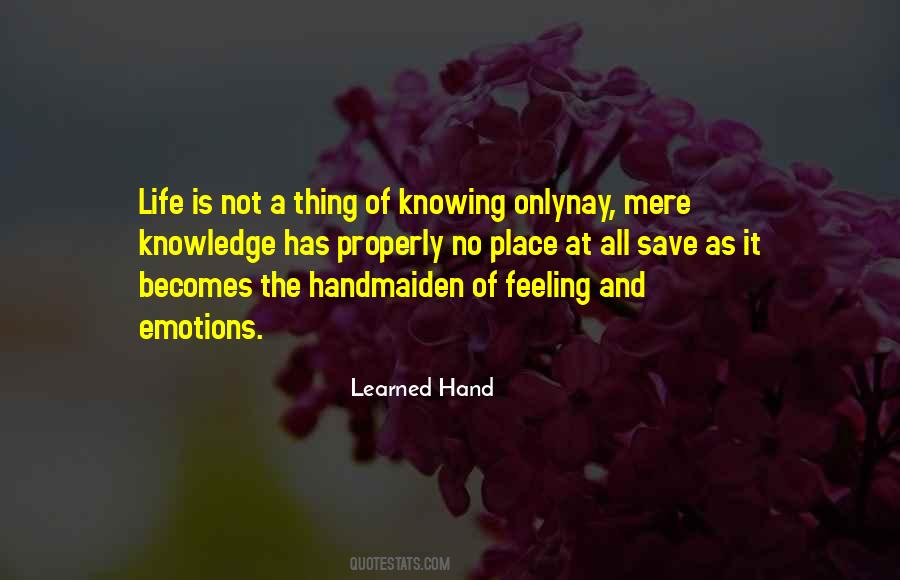 Quotes About Feeling And Emotions #909621