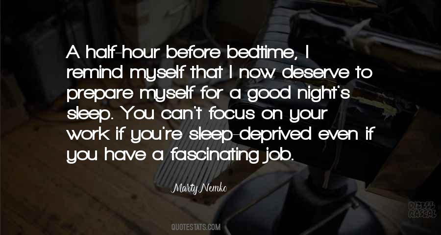 Quotes About Bedtime #1133030